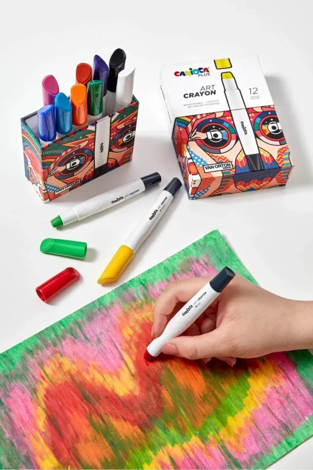 Carıoca Plus Art Crayon Boya 6'lı