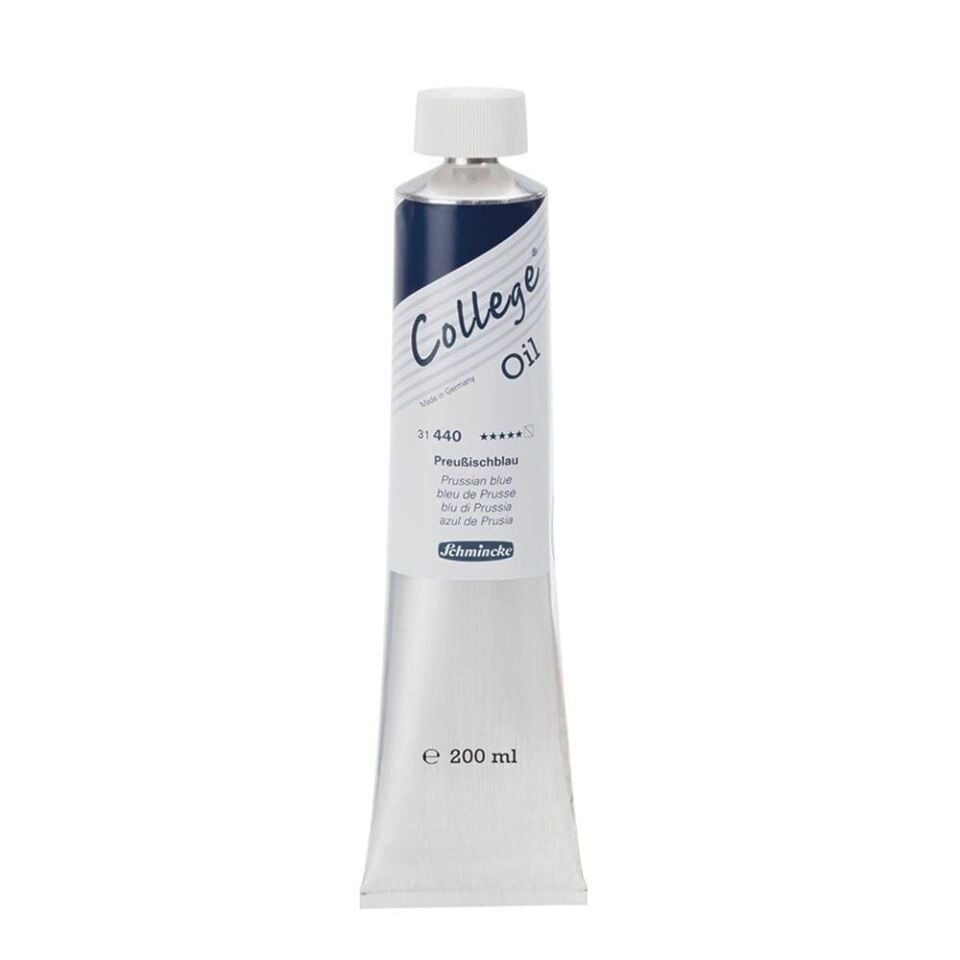 Schmincke College Oil Yağlı Boya 200 ml 440 Prussian blue