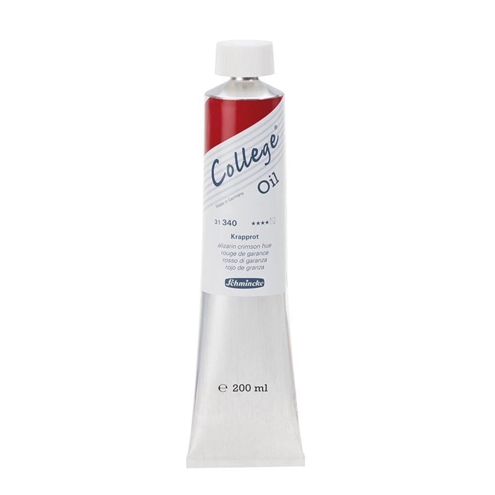 Schmincke College Oil Yağlı Boya 200 ml 340  Alizerin Crimson Hue