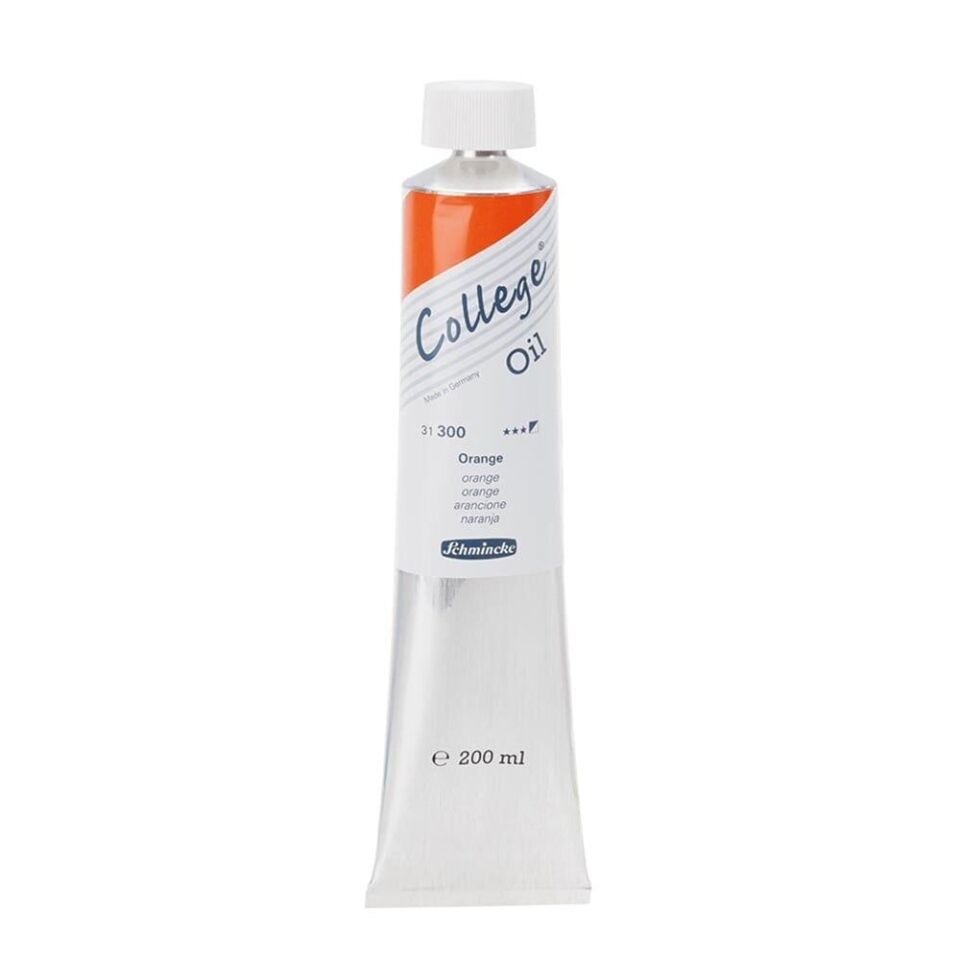 Schmincke College Oil Yağlı Boya 200 ml 300 Orange