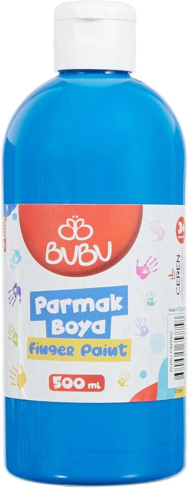 BuBu Parmak Boya 500gr Mavi