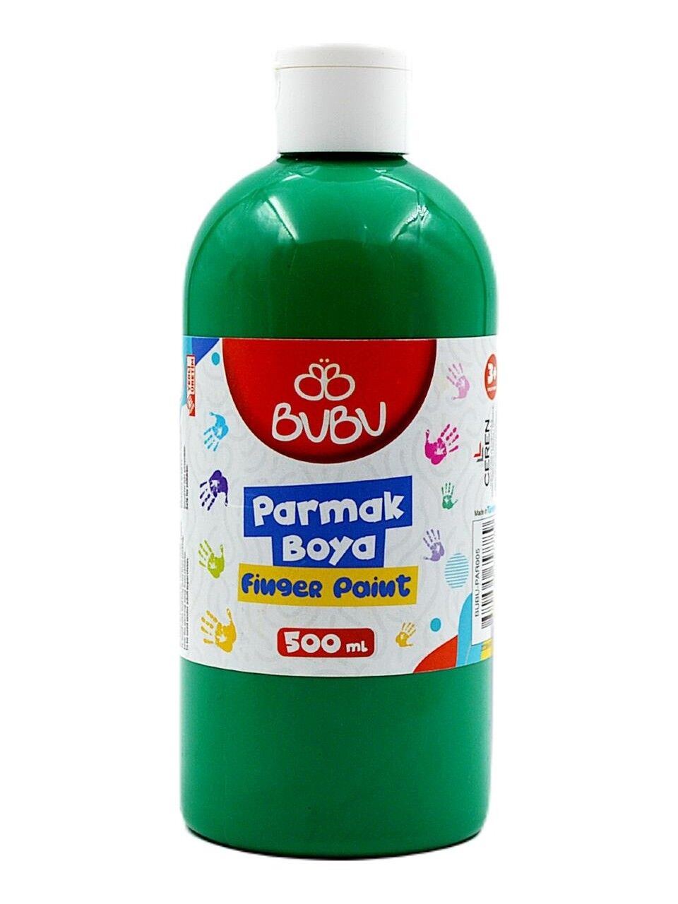 BuBu Parmak Boya 500gr Yeşil