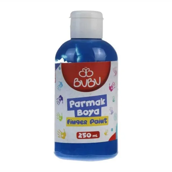 BuBu Parmak Boya 250gr Mavi