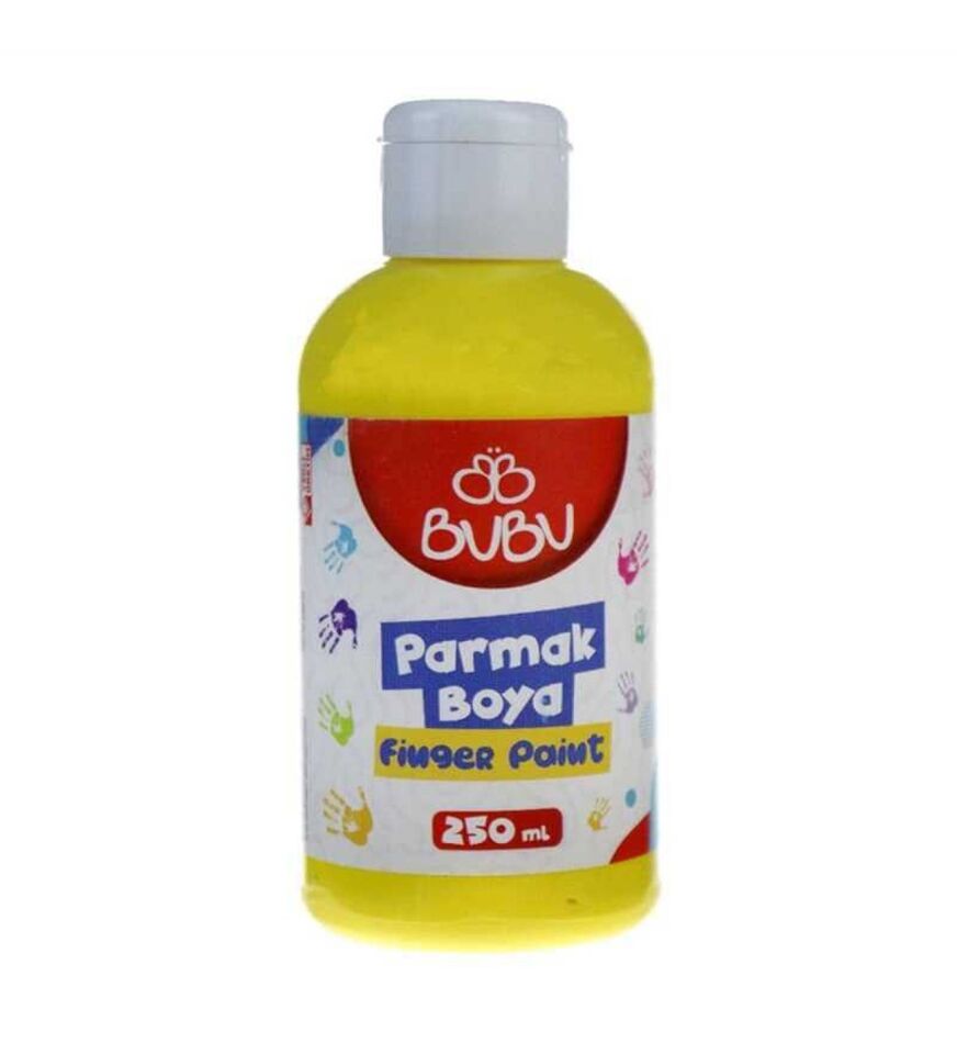 BuBu Parmak Boya 250 gr Sarı