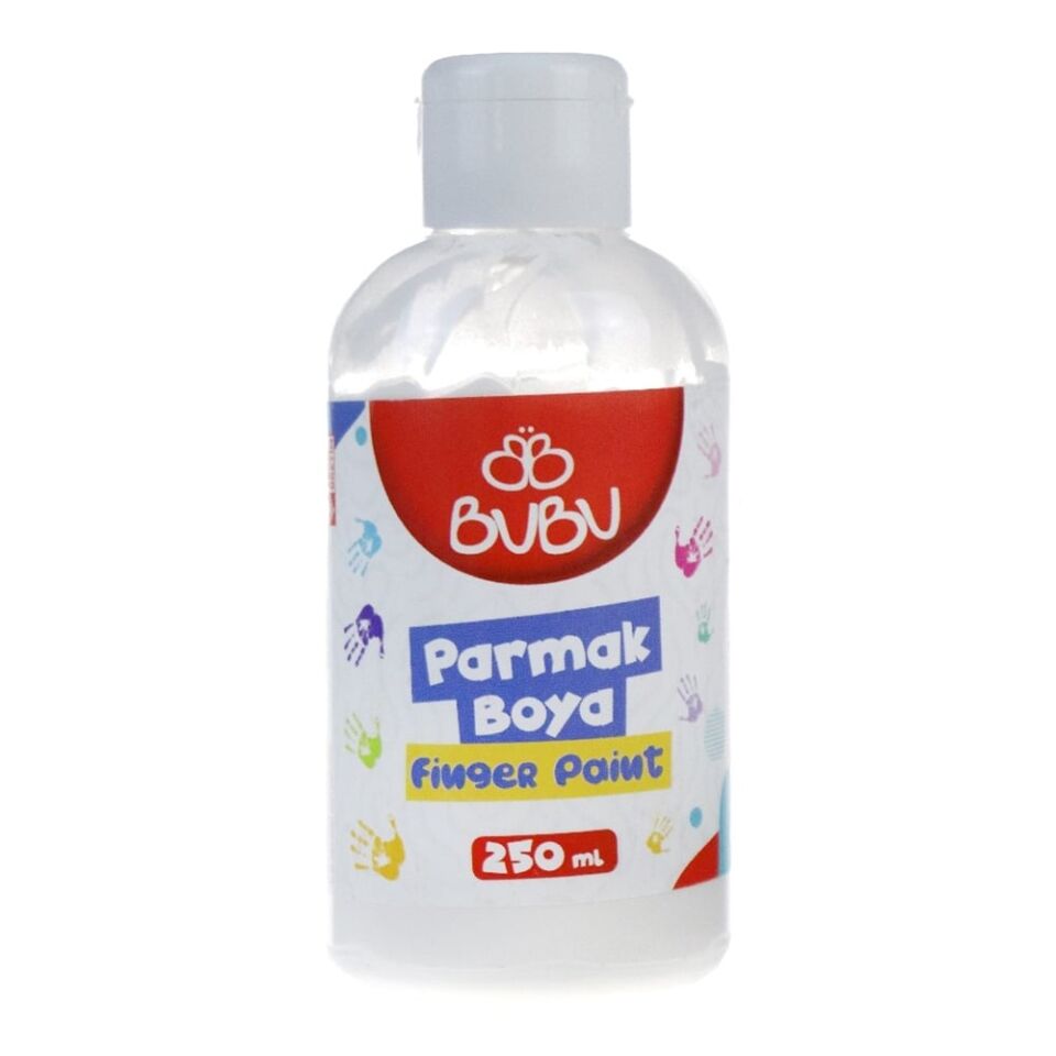 BuBu Parmak Boya 250gr Beyaz