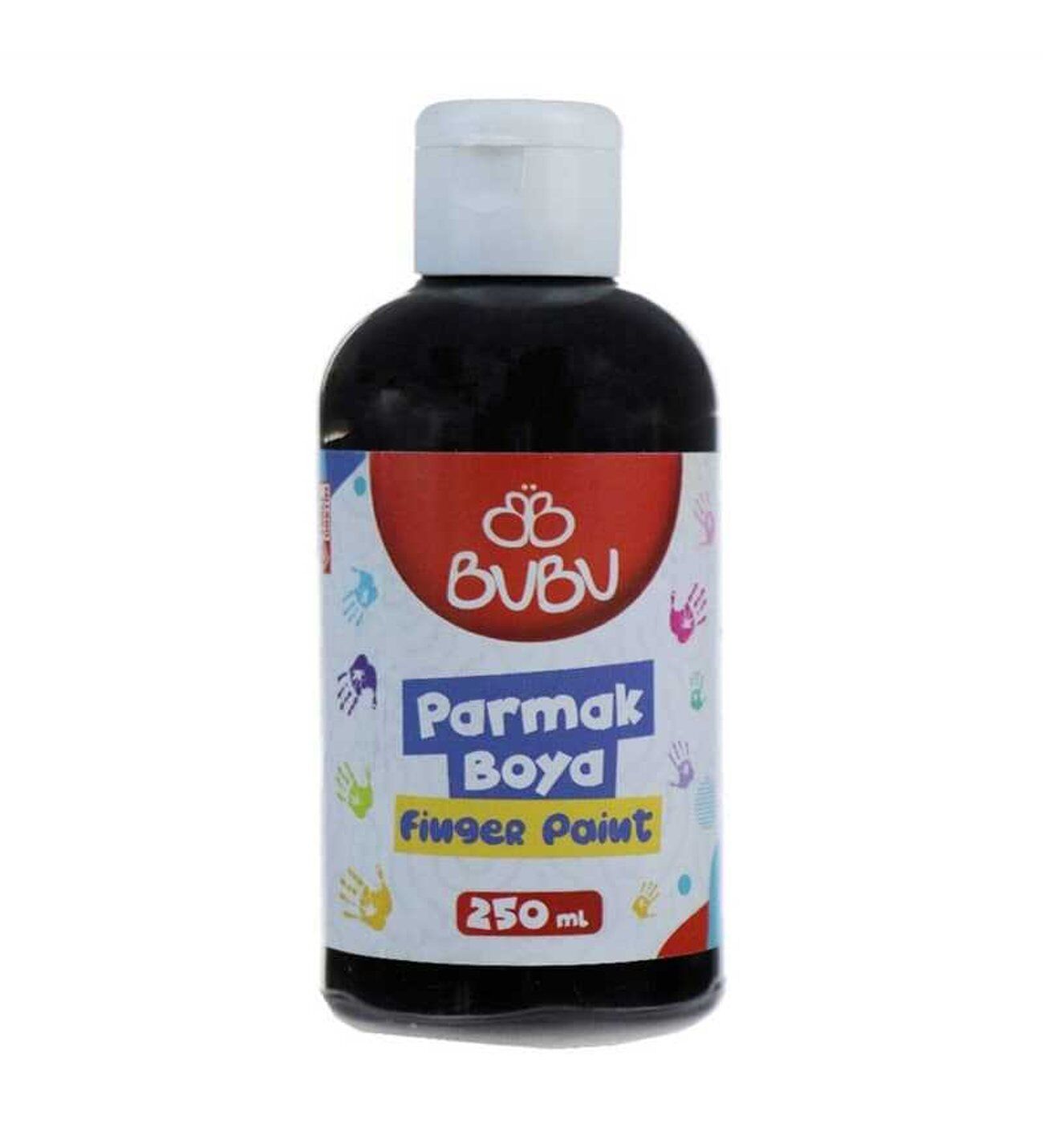 BuBu Parmak Boya 250gr Siyah