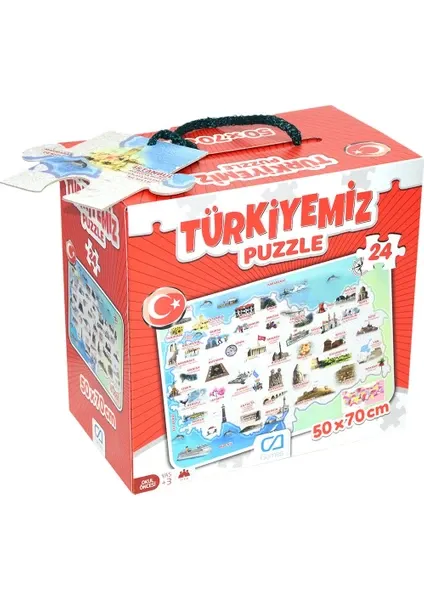 Ca Games  Türkiye'miz Yer Puzzle