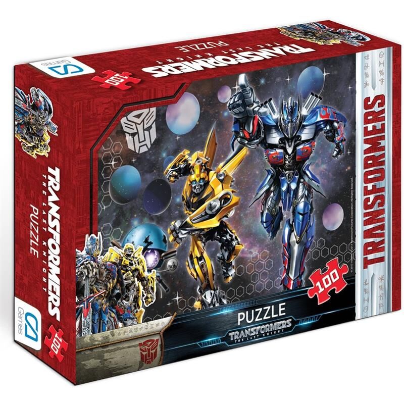 Ca Games Transformers Kutulu Puzzle/Yapboz 100 Parça