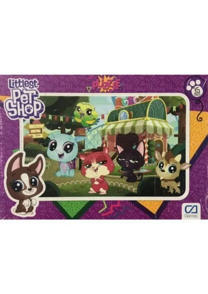 Ca Games Littlest Pet Shop 35 Parça Puzzle