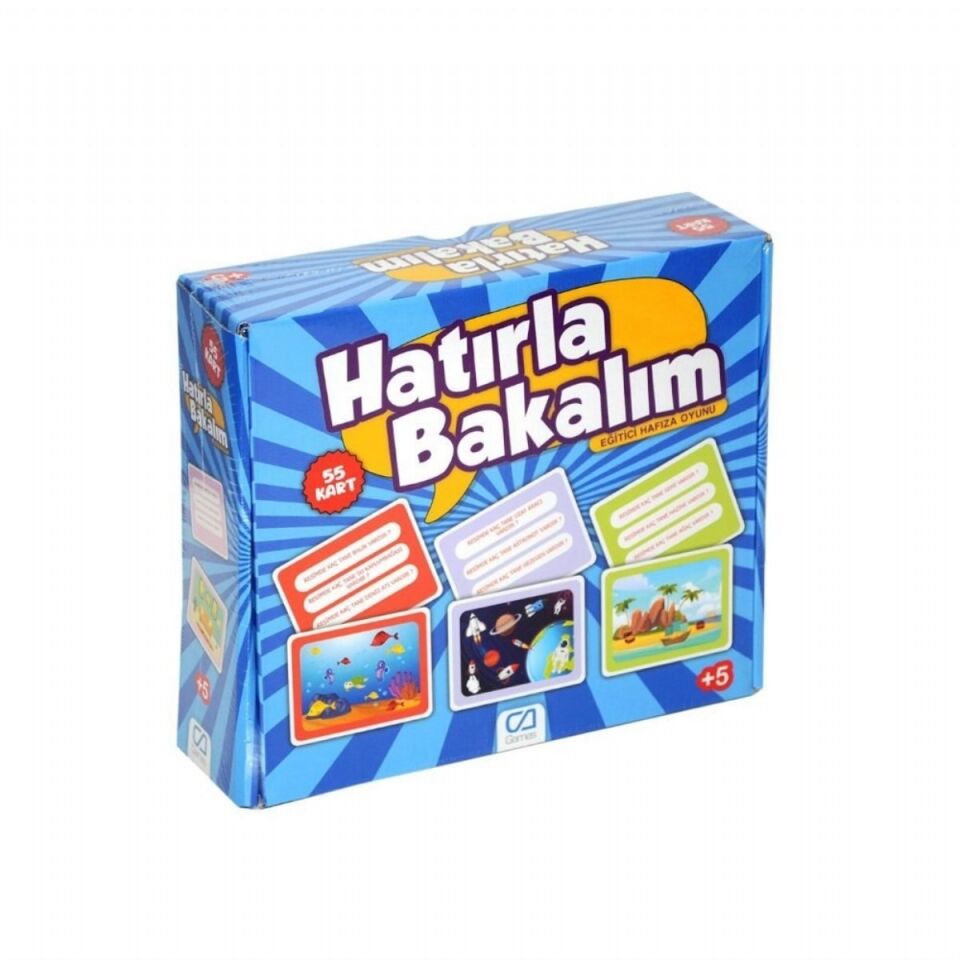 Ca Games 5108 Hatırla Bakalım - Eğitici Hafıza Oyunu / +5 Yaş