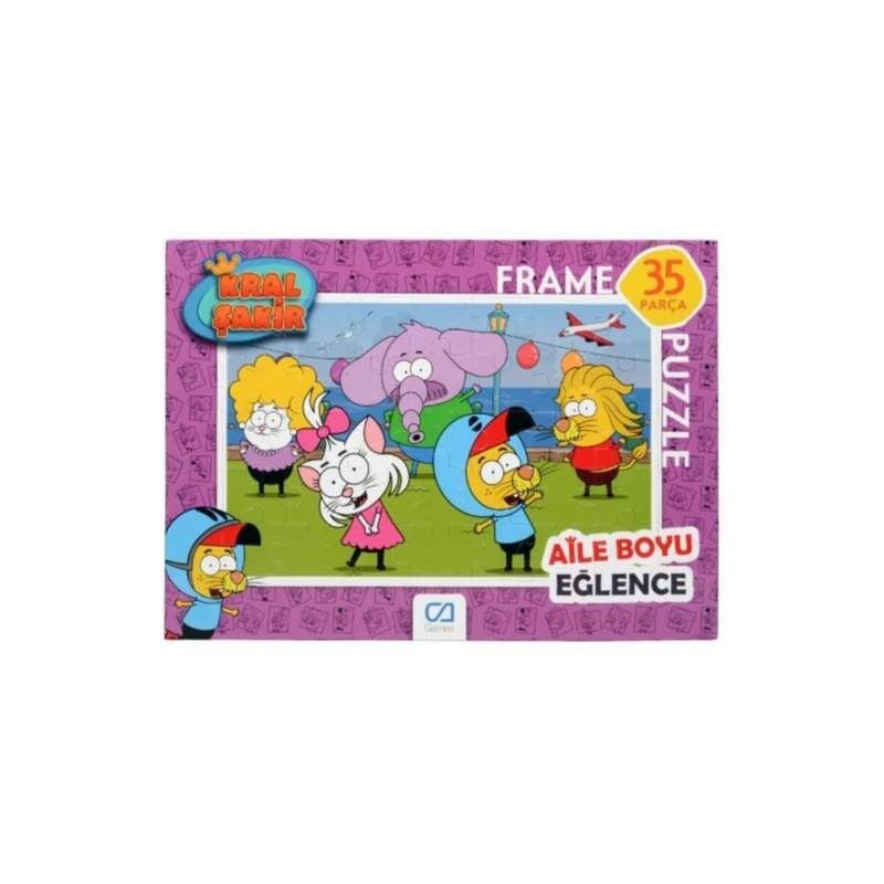 Ca Games Kral Şakir Aile Boyu Eğlence 35 Parça Puzzle