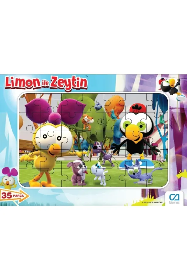 Ca Games Limon ile Zeytin 35 Parça Puzzle 5082