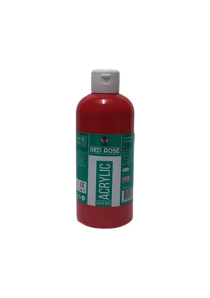 Red Rose Akrilik Boya Kırmızı Renk 500 ml