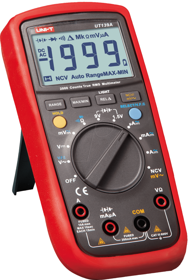 UT 139B UNI-T TRMS Digital Multimeter