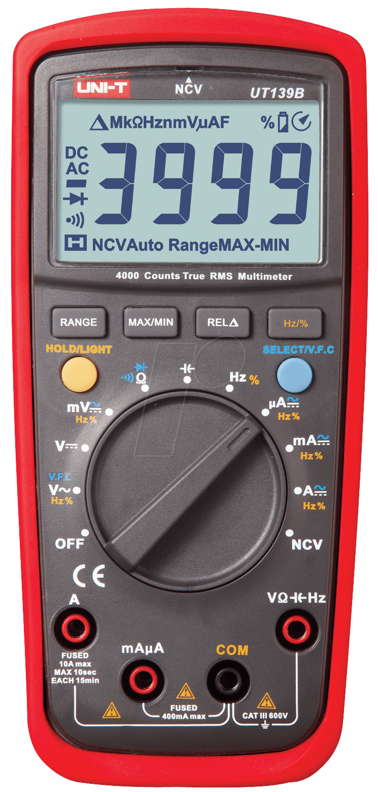 UT 139B UNI-T TRMS Digital Multimeter