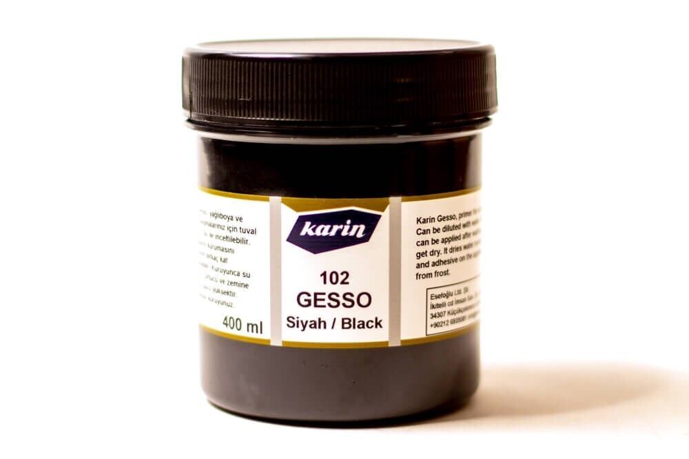 Karin Gesso Siyah 400 Ml