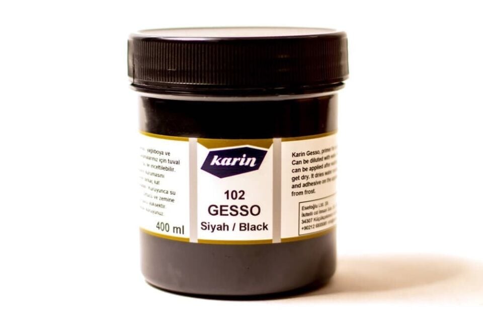 Karin Gesso Siyah 400 Ml