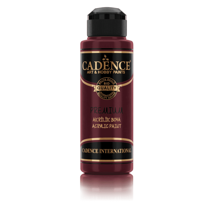 Cadence Premium Akrilik Boya 120 Ml 2002 Şarap