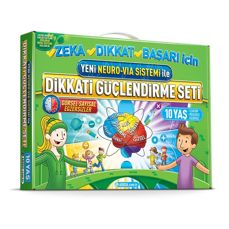 Dikkati Güçlendirme Seti 10 Yaş