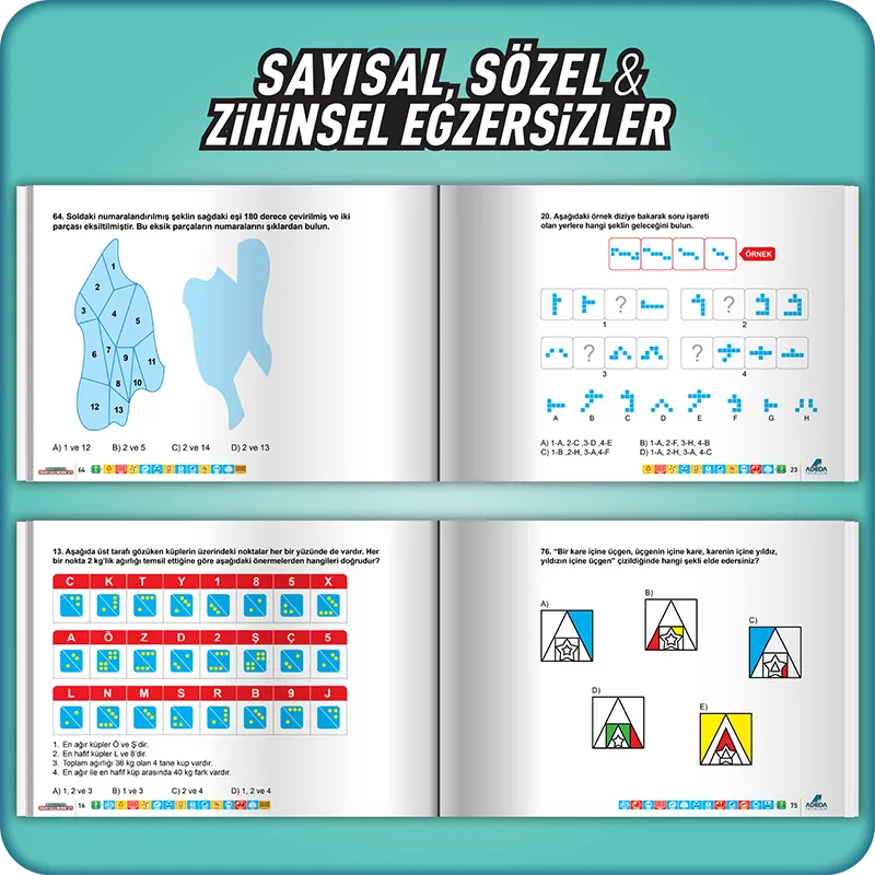 Dikkati Güçlendirme Seti 6. Sınıf 12 Yaş