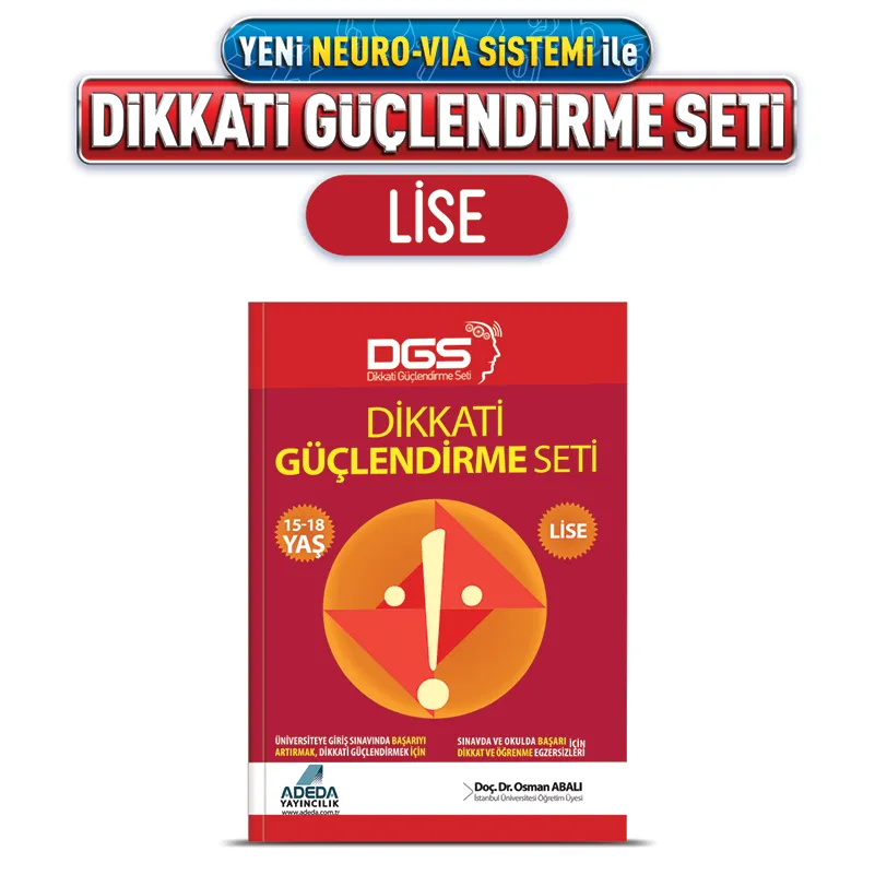 Dikkati Güçlendirme Seti 15-18 Yaş Lise