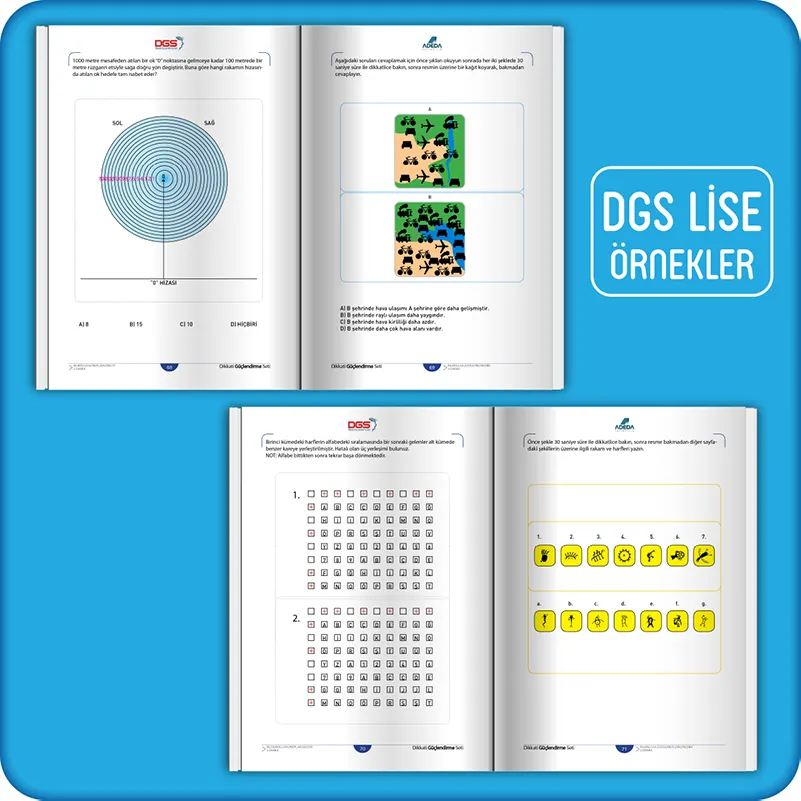 Dikkati Güçlendirme Seti 15-18 Yaş Lise