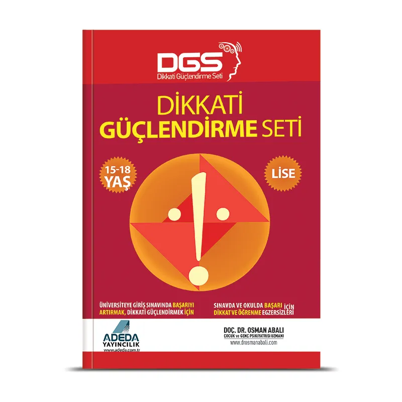 Dikkati Güçlendirme Seti 15-18 Yaş Lise