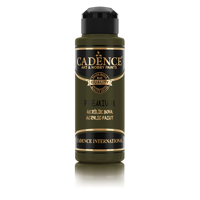 Cadence Premium Akrilik Boya 120 Ml 8010 Ceviz