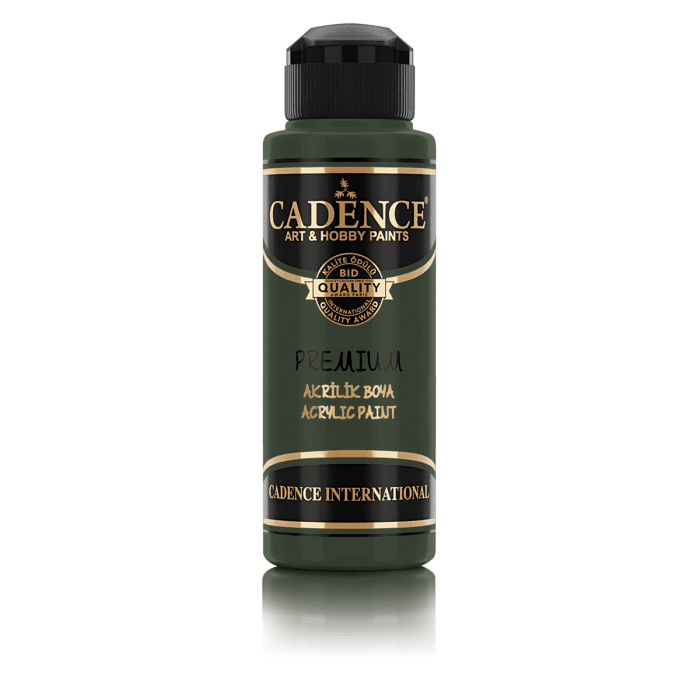 Cadence Premium Akrilik Boya 120 Ml 8018 Yaprak Yeşili