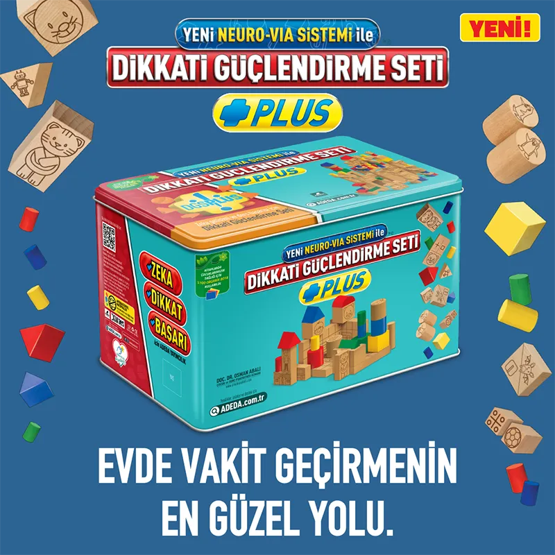 Dikkati Güçlendirme Seti Plus 9 Yaş