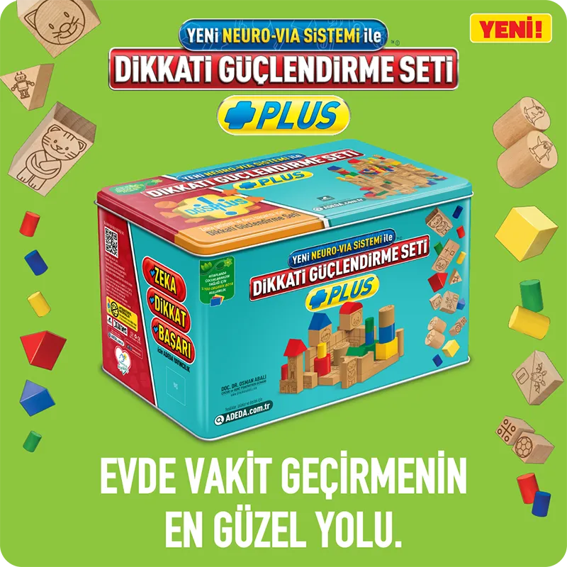 Dikkati Güçlendirme Seti Plus 10 Yaş