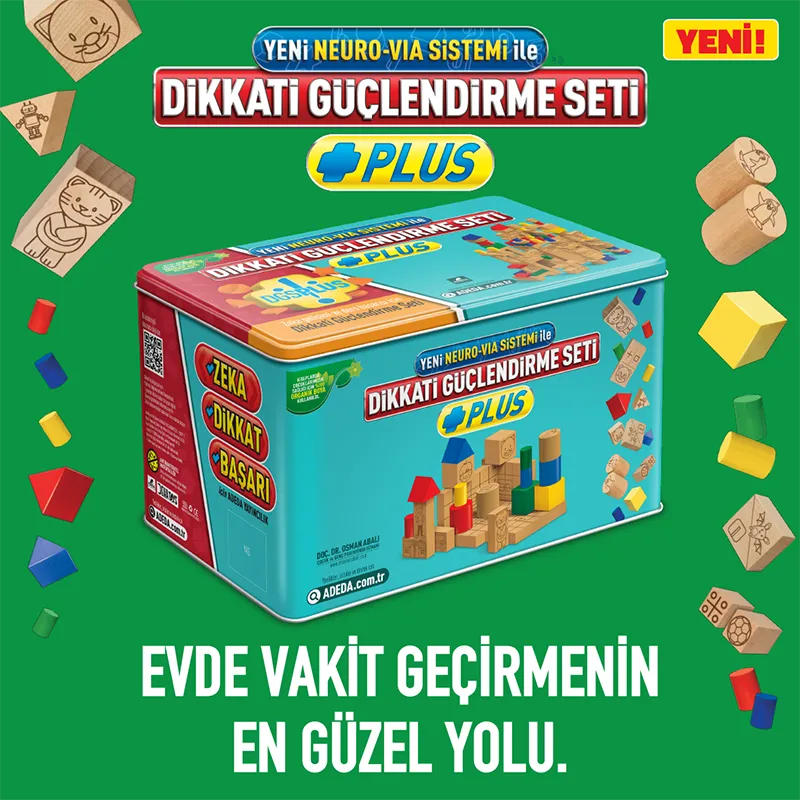 Dikkati Güçlendirme Seti Plus 11 Yaş