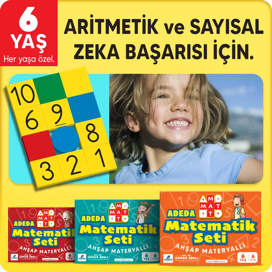 Mat Mat Matematik Seti  06 Yaş