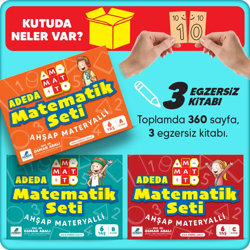 Mat Mat Matematik Seti  06 Yaş