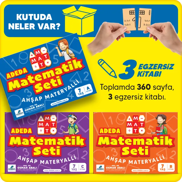 Mat Mat Matematik Seti 07 Yaş