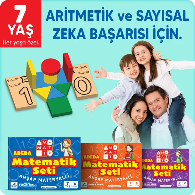 Mat Mat Matematik Seti 07 Yaş