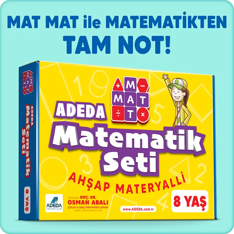 Mat Mat Matematik Seti 08 Yaş