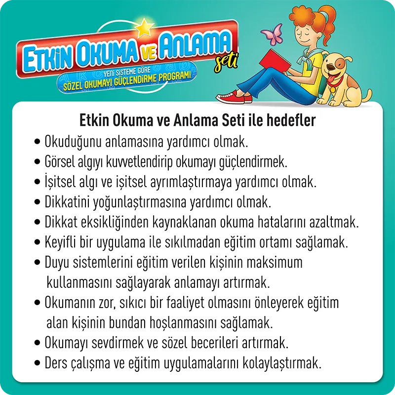 Etkin Okuma ve Anlama Seti 1. Kademe