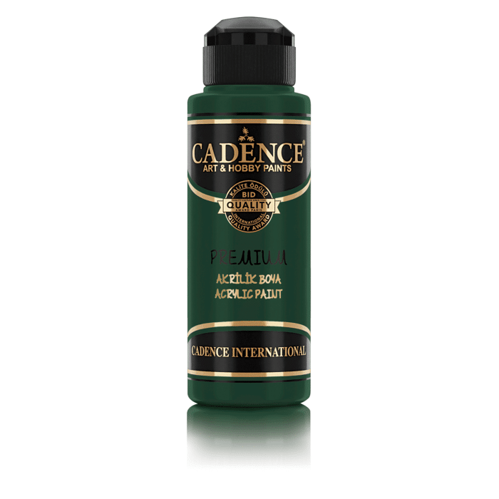 Cadence Premium Akrilik Boya 120 Ml 9048 Orman Yeşili