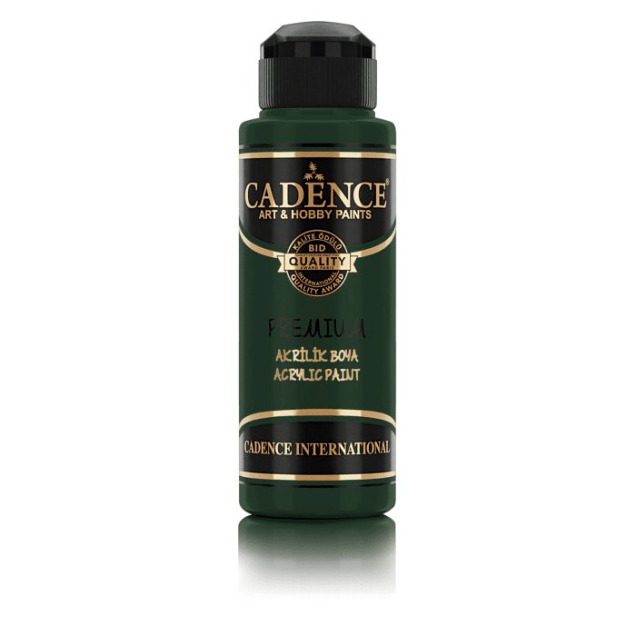 Cadence Premium Akrilik Boya 120 Ml 9052 Koyu Yeşil