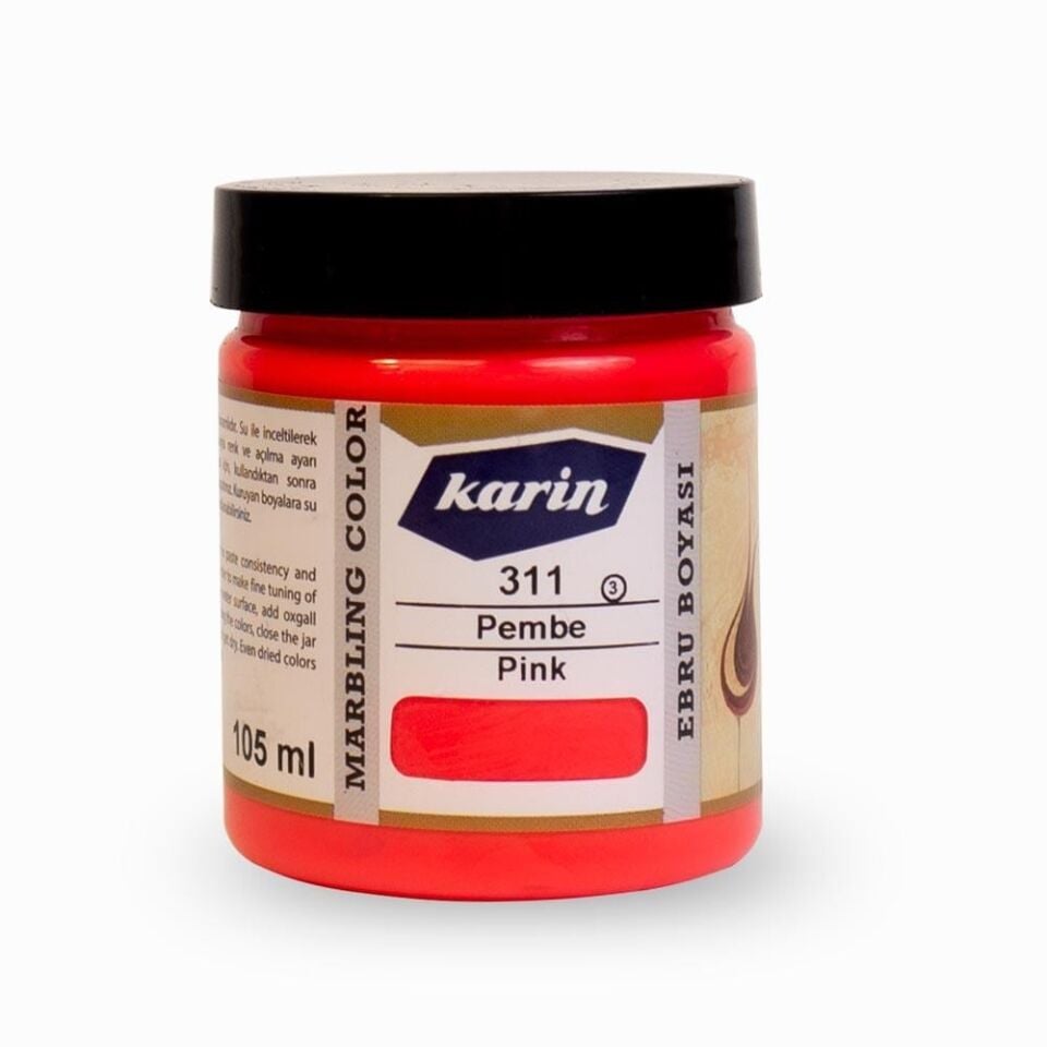 Karin Ebru Boyası 311 Pembe 105 ml