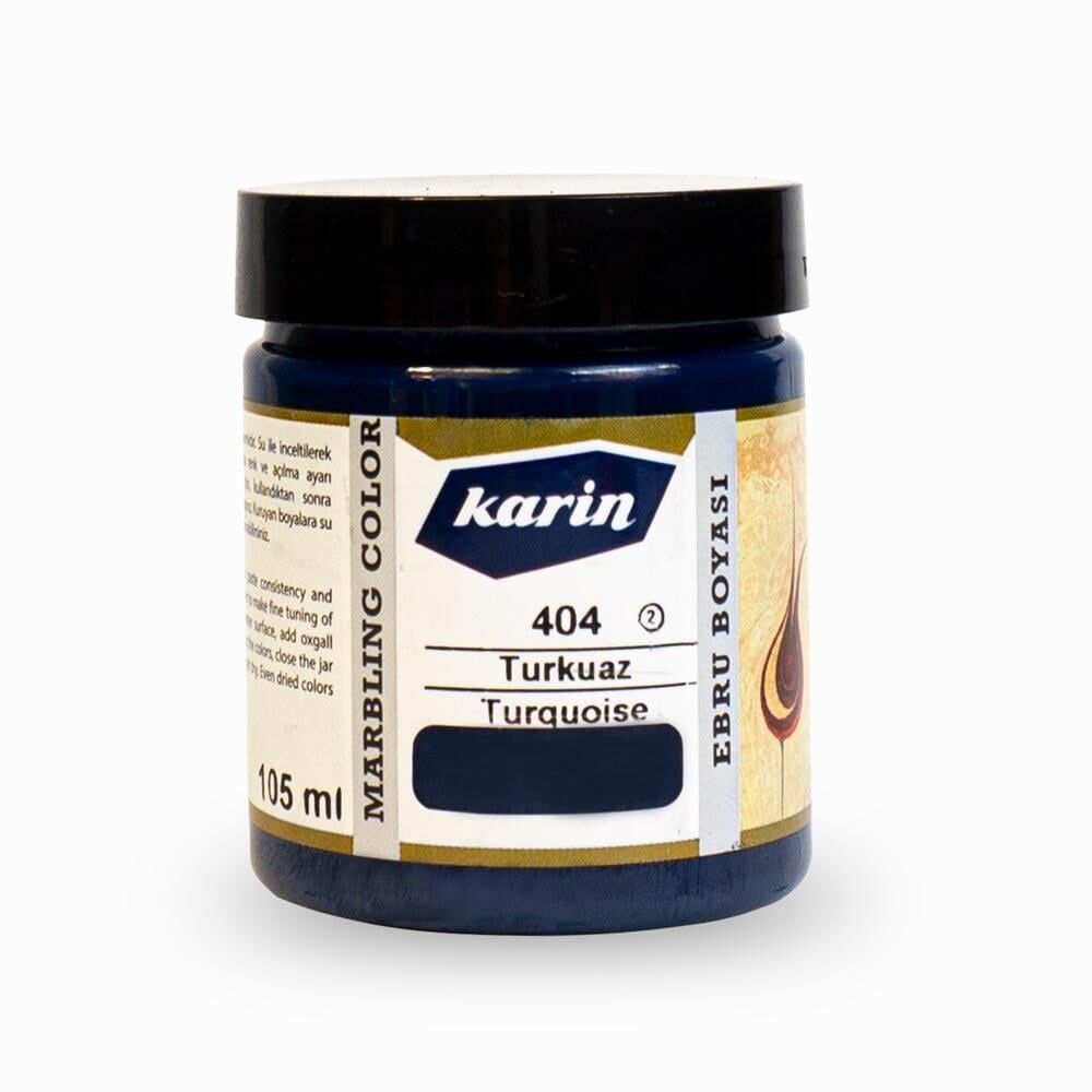 Karin Ebru Boyası 404 Turkuaz 105 ml