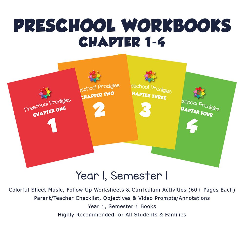 Preschool 1. Yıl ChapterBooks (1-4)