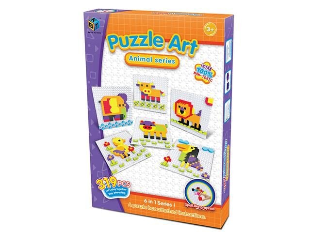 Puzzle Sanatı Hayvanlar Serisi (Puzzle Art Animal Series)